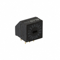 TE Connectivity ALCOSWITCH Switches - 1825008-4 - SWITCH ROTARY DIP HEX 0.40VA 20V