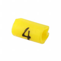 TE Connectivity Raychem Cable Protection - EC0026-000 - MARKER ZTYPE STRT 4 LEGEND YL