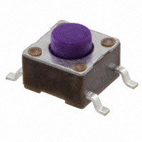 TE Connectivity ALCOSWITCH Switches - 1571563-2 - SWITCH TACTILE SPST-NO 0.05A 24V