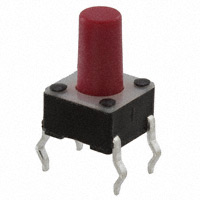 TE Connectivity ALCOSWITCH Switches - 1-1825910-5 - SWITCH TACTILE SPST-NO 0.05A 24V