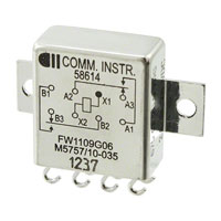 TE Connectivity Aerospace, Defense and Marine - FW1109G06 - RELAY GEN PURPOSE DPDT 2A 26.5V