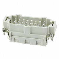 TE Connectivity AMP Connectors - HE-016-MS(17-32) - INSERT MALE 16POS CLAMP