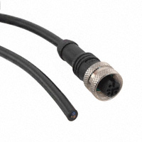 TE Connectivity AMP Connectors - 1838242-3 - CONN FMALE M12 3POS STR 5M CABLE