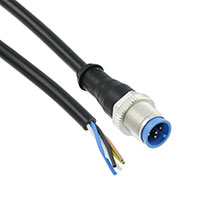 TE Connectivity AMP Connectors - 1-2273034-1 - M12X1 STRT PLG 5P PIGTAIL 1.5M A