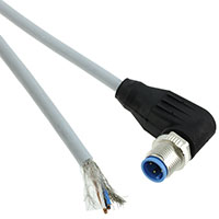 TE Connectivity AMP Connectors - 2273098-1 - M12X1 RA PLG 4P PIGTAIL 1.5M A