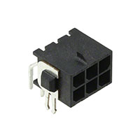 TE Connectivity AMP Connectors - 794679-6 - CONN HEADER 6POS DL R/A 30GOLD