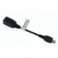 Tensility International Corp - 10-00661 - CBL USB B RCPT-MNI A PLUG 100MM