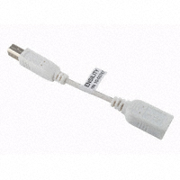Tensility International Corp - 10-00767 - CBL USB A RCPT TO B PLUG 100MM