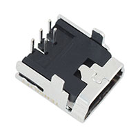 Tensility International Corp - 54-00019 - CONN RCPT MINI USB B R/A PCB