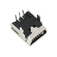 Tensility International Corp - 54-00027 - CONN RCPT MINI USB B PCB R/A