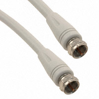TPI (Test Products Int) - F6-50W - CABLE RG6/U W/F-CONN WHITE 50'