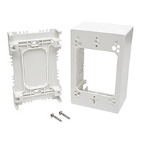 Tripp Lite - N080-SMB1-WH - SINGLE-GANG SURFACE-MOUNT JUNCTI