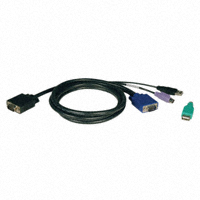 Tripp Lite - P780-015 - KVM USB/PS2 CABLE KVMS 15'