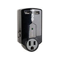 Tripp Lite - SK120USB - TRAVEL SURGE 3 OUT USB CHARGER