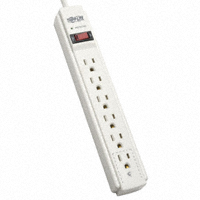 Tripp Lite - TLP606TAA - SURGE PROTECT STRIP 6 OUTLET 6FT