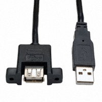 Tripp Lite - U024-001-PM - USB 2.0 EXT CABLE USB A M/F 1'