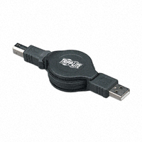 Tripp Lite - U032-004-R - CABLE USB RETRACTABLE 2.0 M/M