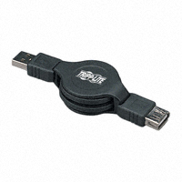 Tripp Lite - U034-004-R - CABLE USB RETRACTABLE 2.0 M/F