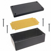 Twin Industries - B10-7100 - BOX ABS BLACK 4.5"L X 2.3"W