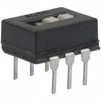 TE Connectivity ALCOSWITCH Switches - ASF22G - SWITCH SLIDE DPDT 0.4VA 20V