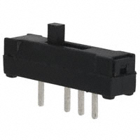 TE Connectivity ALCOSWITCH Switches - SSJ13 - SWITCH SLIDE SP3T 100MA 12V