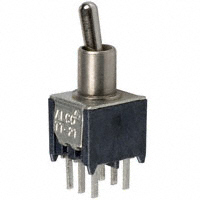 TE Connectivity ALCOSWITCH Switches - 1-1825219-1 - SWITCH TOGGLE DPDT 0.4VA 20V