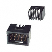 TE Connectivity AMP Connectors - 103166-3 - CONN HEADER R/A .100 10POS 30AU