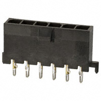 TE Connectivity AMP Connectors - 1445093-6 - CONN HEADER 3MM 6POS GOLD T/H