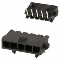 TE Connectivity AMP Connectors - 1445055-5 - CONN HEADER 3MM 5POS R/A TIN