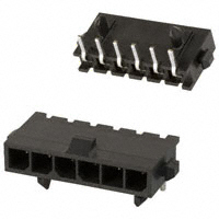 TE Connectivity AMP Connectors - 2-1445098-6 - CONN HEADER 3MM 6POS R/A GOLD