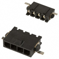 TE Connectivity AMP Connectors - 1445057-4 - CONN HEADER 3MM 4POS R/A TIN SMD