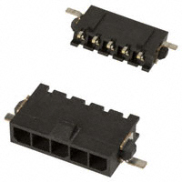 TE Connectivity AMP Connectors - 1445100-5 - CONN HEADER 5POS R/A GOLD SMD
