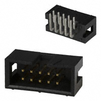 TE Connectivity AMP Connectors - 1761605-3 - CONN HEADER LOPRO R/A 10POS 30AU