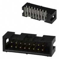 TE Connectivity AMP Connectors - 1761604-6 - CONN HEADER LOPRO R/A 16POS 15AU