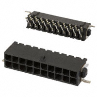 TE Connectivity AMP Connectors - 2-794629-0 - CONN HDR 20POS DUAL R/A GOLD SMD