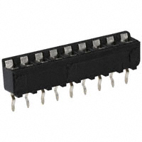 TE Connectivity AMP Connectors - 643641-6 - CONN SOCKET SIP 9POS TIN