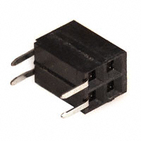 TE Connectivity AMP Connectors - 146140-1 - CONN RCPT 4POS DUAL R/A .100 T/H