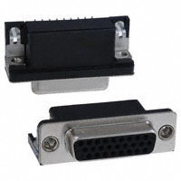 TE Connectivity AMP Connectors - 748481-5 - CONN DSUB HD RCPT 26POS R/A SLDR