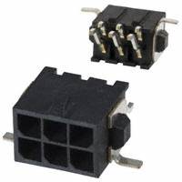 TE Connectivity AMP Connectors - 794628-6 - CONN HEADER 6POS DL R/A GOLD SMD