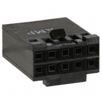 TE Connectivity AMP Connectors - 87631-6 - CONN HOUSING 10POS .100 POL DUAL