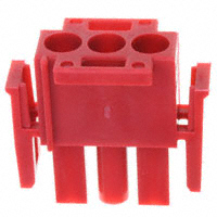 TE Connectivity AMP Connectors - 1-480700-2 - CONN U-MNL PLUG 3POS 94V-2 RED