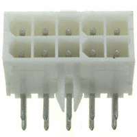 TE Connectivity AMP Connectors - 1-770971-0 - CONN HEADER 10PS R/A DL .163 TIN