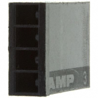 TE Connectivity AMP Connectors - 1-87175-0 - CONN HOUSING 4POS .100 LOCKING