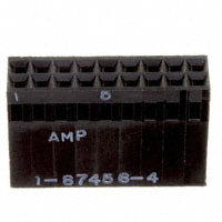 TE Connectivity AMP Connectors - 1-87456-4 - CONN HOUSING 18POS .100 DUAL