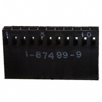 TE Connectivity AMP Connectors - 1-87499-9 - CONN HOUSING 11POS .100 SINGLE