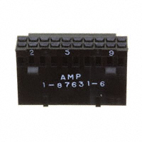 TE Connectivity AMP Connectors - 1-87631-6 - CONN HOUSING 20POS .100 POL DUAL