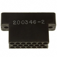 TE Connectivity AMP Connectors - 200346-2 - CONN HOUSING RECEPT 20POS BLACK