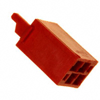 TE Connectivity AMP Connectors - 338095-4 - CONN HOUSING 4POS .050 RED