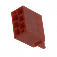 TE Connectivity AMP Connectors - 338095-6 - CONN HOUSING 6POS .050 RED