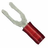 TE Connectivity AMP Connectors - 52409-3 - CONN SPADE TERM 16-22AWG #6 RED